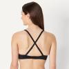 image:imageAmazon Essentials Womens Microfiber Ultimate Low Plunge BraBlack
