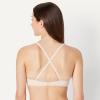 image:imageAmazon Essentials Womens Microfiber Ultimate Low Plunge BraSoft Petal