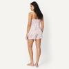 image:imageAmazon Essentials Womens ModalBlend Pajama Set Camisole with ShortsEggshell White Floral