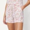 image:imageAmazon Essentials Womens ModalBlend Pajama Set Camisole with ShortsEggshell White Floral