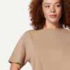 image:imageAmazon Essentials Womens OversizedFit Short Sleeve Crewneck ShirtTan