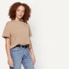 image:imageAmazon Essentials Womens OversizedFit Short Sleeve Crewneck ShirtTan