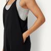 image:imageAmazon Essentials Womens OversizedFit Sleeveless RomperBlack