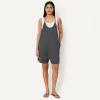 image:imageAmazon Essentials Womens OversizedFit Sleeveless RomperCharcoal Heather