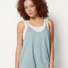image:imageAmazon Essentials Womens OversizedFit Sleeveless RomperLight Sage Green
