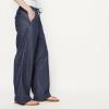 image:imageAmazon Essentials Womens OversizedFit Tie Waist Lightweight PantDark Midnight Wash
