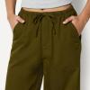 image:imageAmazon Essentials Womens OversizedFit Tie Waist Lightweight PantDeep Brown