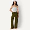 image:imageAmazon Essentials Womens OversizedFit Tie Waist Lightweight PantDeep Brown