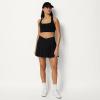 image:imageAmazon Essentials Womens Performance Stretch Woven Pleated Tennis Skirt with Builtin Shorts and PocketsBlack
