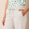 image:imageAmazon Essentials Womens Pull On Linen Blend Drawstring Relaxed Fit Wide Leg PantEcru
