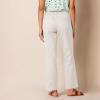 image:imageAmazon Essentials Womens Pull On Linen Blend Drawstring Relaxed Fit Wide Leg PantEcru