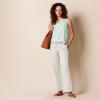 image:imageAmazon Essentials Womens Pull On Linen Blend Drawstring Relaxed Fit Wide Leg PantEcru