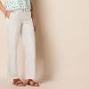 image:imageAmazon Essentials Womens Pull On Linen Blend Drawstring Relaxed Fit Wide Leg PantEcru
