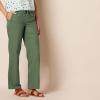 image:imageAmazon Essentials Womens Pull On Linen Blend Drawstring Relaxed Fit Wide Leg PantMilitary Green