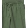image:imageAmazon Essentials Womens Pull On Linen Blend Drawstring Relaxed Fit Wide Leg PantMilitary Green