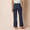 image:imageAmazon Essentials Womens Pull On Linen Blend Drawstring Relaxed Fit Wide Leg PantNavy