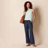 image:imageAmazon Essentials Womens Pull On Linen Blend Drawstring Relaxed Fit Wide Leg PantNavy