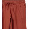 image:imageAmazon Essentials Womens Pull On Linen Blend Drawstring Relaxed Fit Wide Leg PantTerracotta