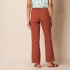 image:imageAmazon Essentials Womens Pull On Linen Blend Drawstring Relaxed Fit Wide Leg PantTerracotta