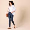 image:imageAmazon Essentials Womens PullOn Mid Rise Stretchy Knit Jegging Available in Plus SizeDark Wash