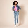 image:imageAmazon Essentials Womens PullOn Mid Rise Stretchy Knit Jegging Available in Plus SizeLight Wash