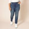 image:imageAmazon Essentials Womens PullOn Mid Rise Stretchy Knit Jegging Available in Plus SizeMedium Wash