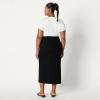 image:imageAmazon Essentials Womens RegularFit HighRise Long Jean SkirtBlack