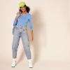 image:imageAmazon Essentials Womens RegularFit LongSleeve Crewneck TShirt Available in Plus SizeBlue