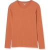 image:imageAmazon Essentials Womens RegularFit LongSleeve Crewneck TShirt Available in Plus SizeCaramel