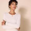 image:imageAmazon Essentials Womens RegularFit LongSleeve Crewneck TShirt Available in Plus SizeOatmeal Heather