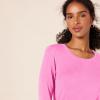 image:imageAmazon Essentials Womens RegularFit LongSleeve Crewneck TShirt Available in Plus SizePink