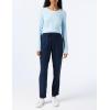image:imageAmazon Essentials Womens RegularFit LongSleeve Crewneck TShirt Available in Plus SizeSky Blue