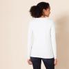 image:imageAmazon Essentials Womens RegularFit LongSleeve Crewneck TShirt Available in Plus SizeWhite