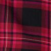 image:imageAmazon Essentials Womens RegularFit LongSleeve Lightweight Plaid Flannel ShirtBlack Pink Chelsea Tartan