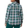 image:imageAmazon Essentials Womens RegularFit LongSleeve Lightweight Plaid Flannel ShirtDark Green Kilt Plaid