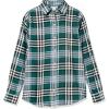 image:imageAmazon Essentials Womens RegularFit LongSleeve Lightweight Plaid Flannel ShirtDark Green Kilt Plaid