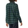 image:imageAmazon Essentials Womens RegularFit LongSleeve Lightweight Plaid Flannel ShirtDark Green Navy Medium Plaid