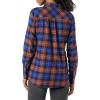 image:imageAmazon Essentials Womens RegularFit LongSleeve Lightweight Plaid Flannel ShirtMulticolor Windowpane