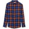 image:imageAmazon Essentials Womens RegularFit LongSleeve Lightweight Plaid Flannel ShirtMulticolor Windowpane