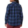 image:imageAmazon Essentials Womens RegularFit LongSleeve Lightweight Plaid Flannel ShirtNavy Chelsea Tartan