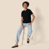 image:imageAmazon Essentials Womens RegularFit Short Sleeve Crewneck Pullover Sweater TopBlack