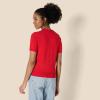 image:imageAmazon Essentials Womens RegularFit Short Sleeve Crewneck Pullover Sweater TopBright Poppy Red