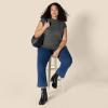 image:imageAmazon Essentials Womens RegularFit Short Sleeve Crewneck Pullover Sweater TopCharcoal Heather