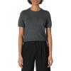 image:imageAmazon Essentials Womens RegularFit Short Sleeve Crewneck Pullover Sweater TopCharcoal Heather