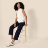 image:imageAmazon Essentials Womens RegularFit Short Sleeve Crewneck Pullover Sweater TopEggshell White