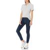 image:imageAmazon Essentials Womens ShortSleeve Polo Shirt Soft Stretch Cotton Jersey Available in Plus SizeLight Grey Heather