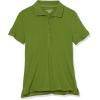 image:imageAmazon Essentials Womens ShortSleeve Polo Shirt Soft Stretch Cotton Jersey Available in Plus SizeLight Olive