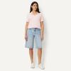 image:imageAmazon Essentials Womens ShortSleeve Polo Shirt Soft Stretch Cotton Jersey Available in Plus SizeLight Pink