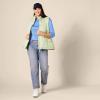 image:imageAmazon Essentials Womens SlimFit 34 Sleeve Boat Neck Cotton Modal Micro Rib TShirtBlue