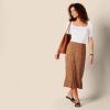 image:imageAmazon Essentials Womens SlimFit Half Sleeve Square Neck Summer TShirtBright White